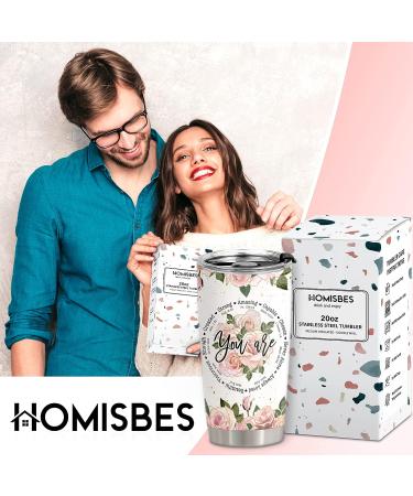 HOMISBES Christian Gifts for Women - Inspirational Religious Jesus Stainless Steel Tumbler 20oz - Buy Online on GoSupps.com