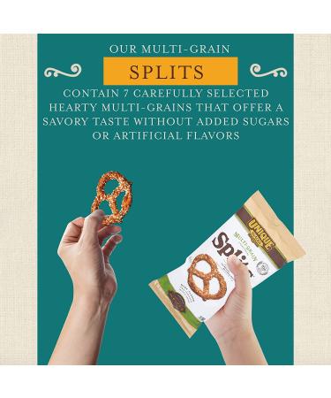 Buy Unique Snacks Multi-Grain Splits - Vegan, Non-GMO & Kosher, 11oz Bag | Pack of 12 - Buy Online on GoSupps.com