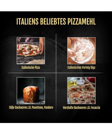 DELICRET: 6x1kg Caputo Nuvola Flour 100g Dry Yeast & Original Pizza Recipe | Perfect Rising Times 2-48h - International Shipping - Buy Online on GoSupps.com