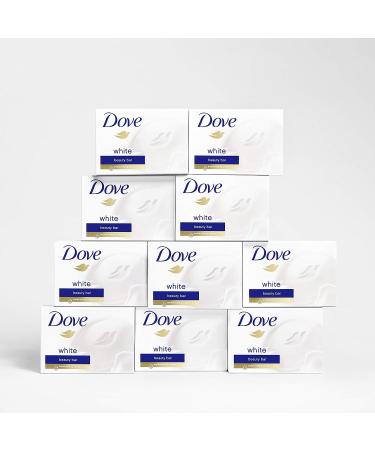 Dove Beauty Bar 3.75 oz, 10 Bars - More Moisturizing than Soap, Washes Away Bacteria, Nourishes Skin - Buy Online on GoSupps.com