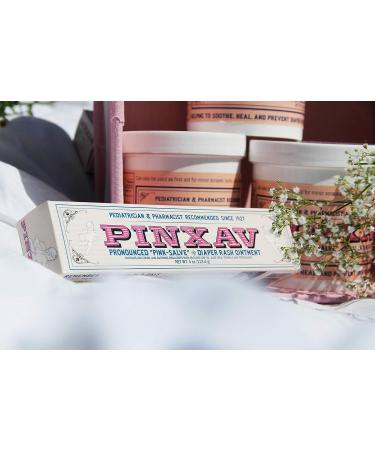 PINXAV Fast Healing Diaper Rash Ointment 4oz Tube - Soothes Dry, Itchy Skin - Buy Online on GoSupps.com