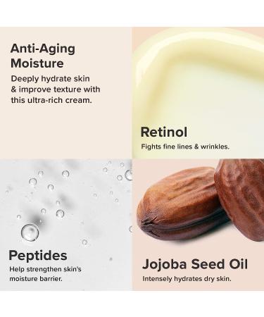 Paula's Choice RESIST Intensive Repair Cream with Retinol, Hyaluronic Acid & Jojoba - 1.7 oz Concentrated Anti-Aging Moisturizer for Dry Skin - Buy Online on GoSupps.com