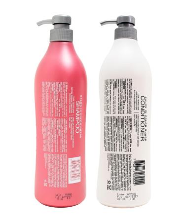 RECAMIER Salt Free Shampoo & Color Guard Conditioner Set | 33.3 OZ | Protect Your Hair Color - International Shipping Available - Buy Online on GoSupps.com