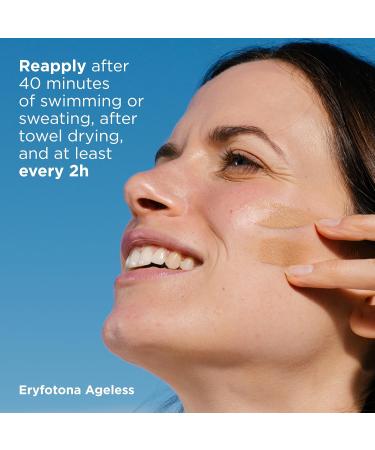 ISDIN Eryfotona Ageless Tinted Mineral Sunscreen for Face SPF 50 Zinc Oxide Formula Helps Repair Sun Damage 1.7 Fl.Oz. Travel-Size Tube Water Resistant and Non-comedogenic - Buy Online on GoSupps.com