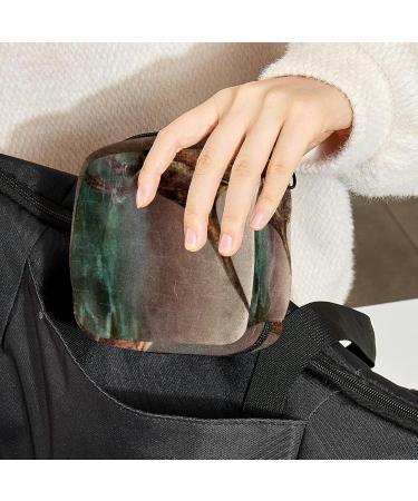 Stylish Dinosaur Menstrual Pad Bag with Zipper | Ladies Napkin Pouch & Tampons Collection Bag for Women & Girls - Buy Online on GoSupps.com