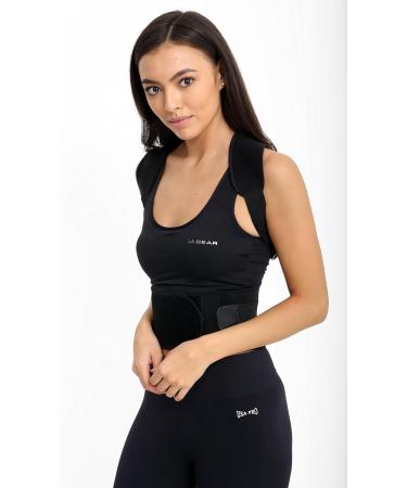 Adjustable Magnetic Posture Corrector - 2XL Black Neoprene - Four Colours - Buy Online on GoSupps.com