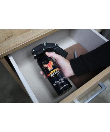 Phoenix Home Shield Pepper Gel with UV Dye - Full Grip, Pull Pin, Maximum Strength - Safe & Effective Home Defense Unit - Buy Online on GoSupps.com