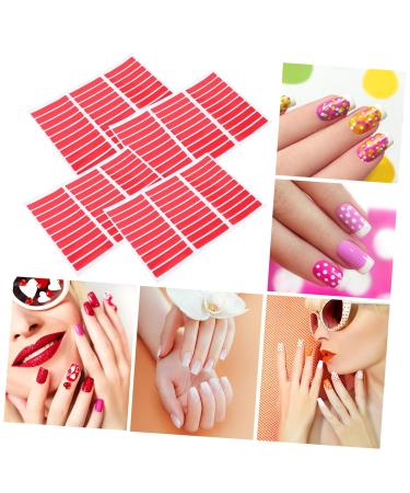 FRCOLOR Double Sided Tape 5 Sheets Crystal Plastic Display Stand Nail Art Tape - Buy Online on GoSupps.com
