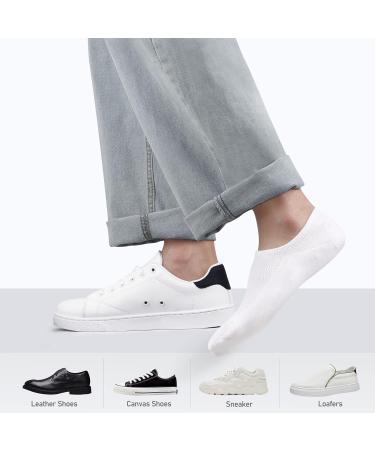 Buy Closemate 6 Pair Invisible Short Socks for Men & Women - Breathable Cotton No Show Sneaker Socks in Black White & Gray (Size 38-43) - Perfect for Everyday Wear - Buy Online on GoSupps.com