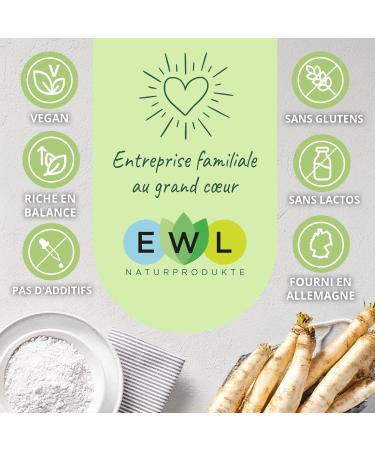 Inulin powder quality product checked and filled in Germany 400 g of chicory root fiber powder inulin powder laboratory tested quality 400g - Buy Online on GoSupps.com