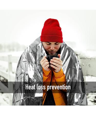 General Medi Emergency Blanket (12-Pack) - Essential Foil Blanket for Outdoors, Hiking, Survival & First Aid - Buy Online on GoSupps.com