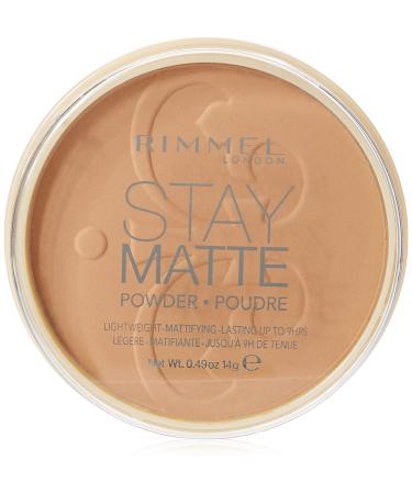 Rimmel Stay Matte Pressed Powder Caramel 14 g (Pack of 1)
