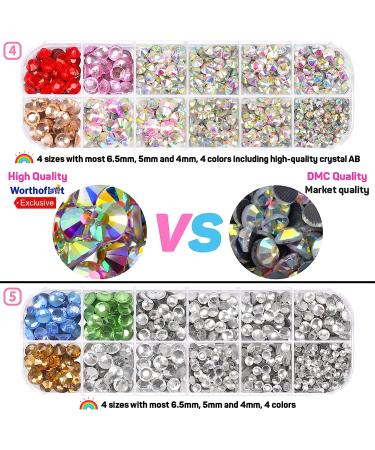 Hotfix Rhinestone Applicator Kit with 19 Color Gems and Templates - Pink Bedazzler Tool for Clothes and Crafts - Buy Online on GoSupps.com