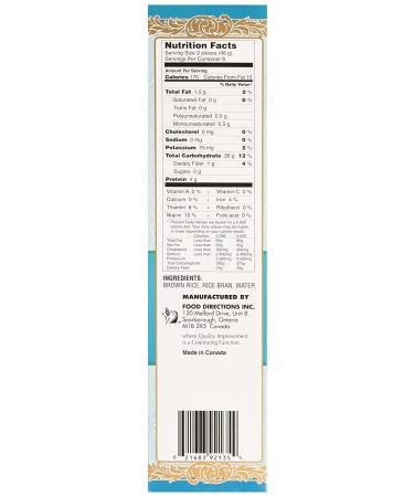 Tinkyada Brown Rice Pasta with Rice Bran Lasagne 280g - Gluten-Free, Organic - Buy Online on GoSupps.com