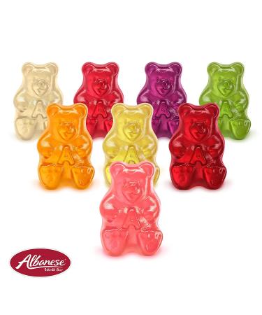 Albanese Ultimate 8 Flavor Gummi Bears - 25 oz Bag - Buy Online on GoSupps.com