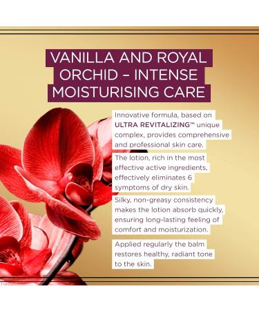 Eveline Luxury Vanilla Body Balm with Orchid Extract 350ml - Nourishing Moisturizer for Silky Skin | International Shipping Available - Buy Online on GoSupps.com