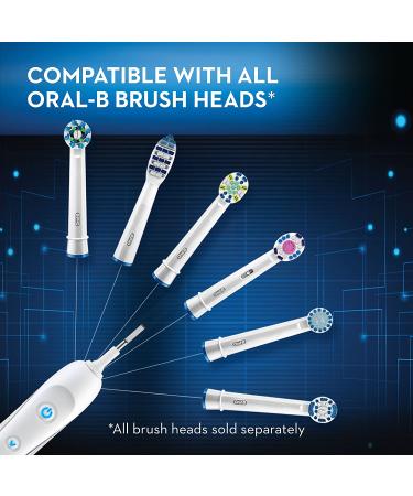 Oral-B 7000 SmartSeries Electric Toothbrush with Bluetooth Connectivity and Travel Case - White Handle - Buy Online on GoSupps.com