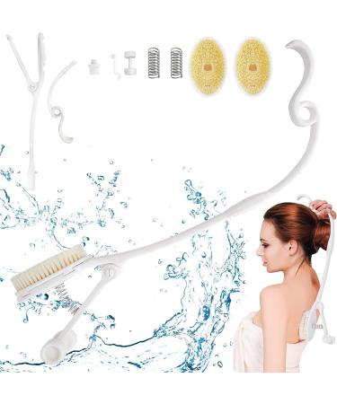 Long Handle Back Scrubber for Shower - Elderly & Disabled Friendly - Buy Online on GoSupps.com