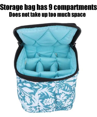 Nail Polish Organizer Easy Access to Items 9 Compartments Nail Polish Bag Protecting The Nail Polish from Collisions for Travel for Home for Outdoors for Life - Buy Online on GoSupps.com