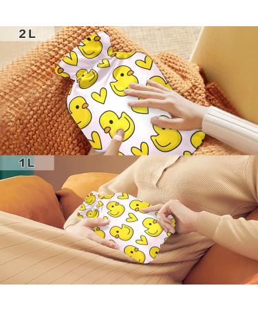 Shop Cute Animal Duck Hot Water Bottle - 2L Pain Relief & Comfort for Sore Muscles & Arthritis | International Shipping - Buy Online on GoSupps.com