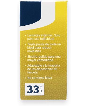 AIMSCO 33 Gauge Twist Lancet - 100 Count | Ultra-Fine Needle for Smooth Blood Sampling - Buy Online on GoSupps.com