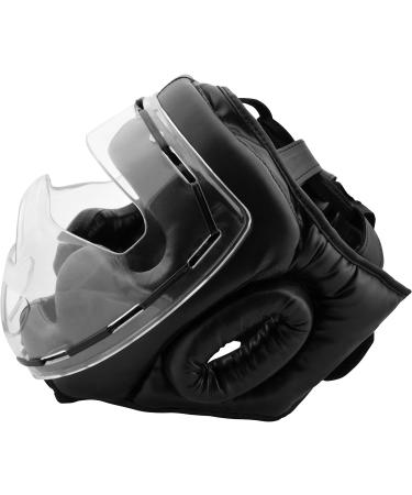 Bad Company Full Face Helmet with Transparent Visor | Head Protection S-XL (56-57 cm) - Buy Online on GoSupps.com