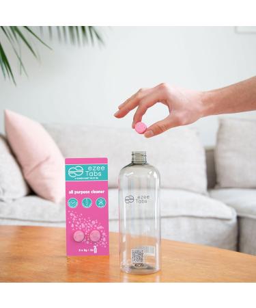EzeeTabs All Purpose Cleaner Set - Cleaning Tablets for Microplastic-free Biodegradable & Vegan Cleaning Product - 2 x Cleaner for All Surfaces - Buy Online on GoSupps.com