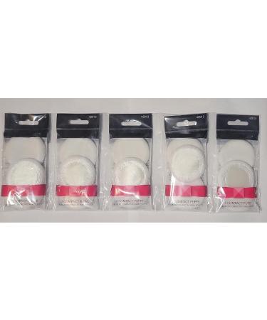 15pcs Powder Puff Cotton Makeup Puffs for Loose & Pressed Foundation - 2.26 Inch White Pads | Ideal for Flawless Finish - Buy Online on GoSupps.com