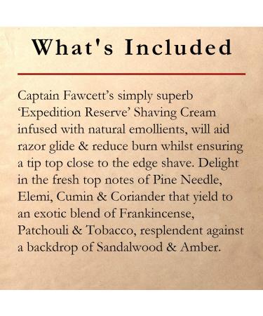 Captain Fawcett Shaving Cream 150ml - Premium Men's Grooming | Buy Internationally - Buy Online on GoSupps.com