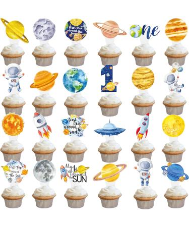 First Trip Among The Sun Party Cupcake Toppers - Buy Online on GoSupps.com