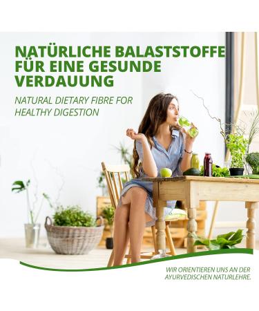 NPVital NL Psyllium husk capsules 100 psyllium husk powder intestinal digestion detox vegan and glutenfree 120 capsules by MoriVeda - Buy Online on GoSupps.com