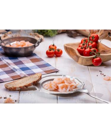 Natural Cooked & Deveined Shrimp Meat for Salads - 500g | Premium Quality Seafood - Buy Online on GoSupps.com
