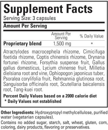 GingiPhase Herbal Dental Support Supplement - Promotes Healthy Gums, Teeth & Jaw Circulation (120 Capsules) - Buy Online on GoSupps.com