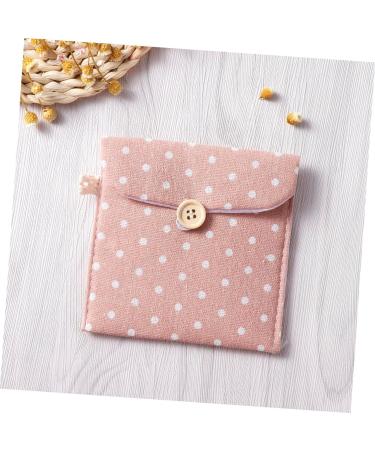 Beavorty Menstrual Pouch Napkin Storage Bag | Pink Secret Purse Holder - Buy Online on GoSupps.com