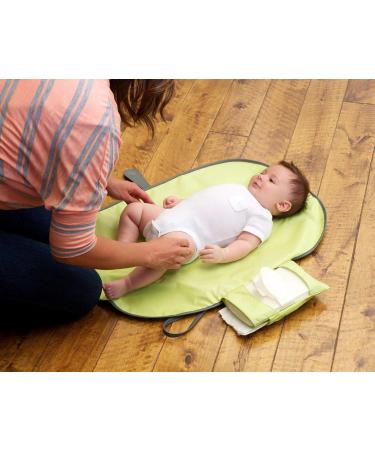 JJ Cole Changing Clutch - Green | Compact and Stylish Baby Changing Mat - Buy Online on GoSupps.com