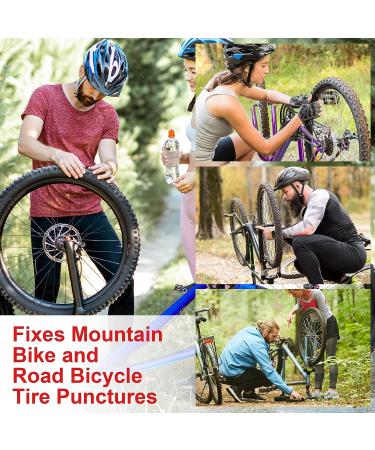 Aracey Tubeless Tire Repair Kit for MTB & Road Bikes | Portable Capsule Design | Fix Puncture/Flat | Plugger Tool & Plugs Included - 10 Bacon & 10 Black Strips - Buy Online on GoSupps.com