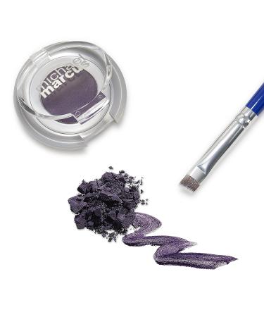 Michael Marcus Cake Eyeliner & Brush Set - Long-Lasting Water Activated Eyeliner & Professional Brush - Vibrant Amethyst Color - Smudge Resistant - Cruelty Free & Paraben Free - Buy Online on GoSupps.com
