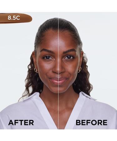 L'Or al Paris True Match Liquid Foundation Infused With Hyaluronic Acid SPF 17 Available in 40 Shades 8.5C Pecans 30ml - Buy Online on GoSupps.com