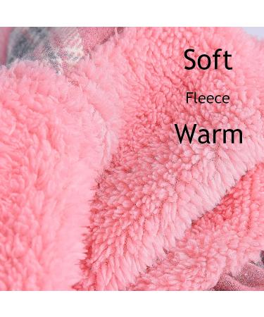 Winter Dog Dress: Pink Plaid Fleece Sweater for Small Dogs - Cute & Warm Puppy Clothes for Chihuahua, Yorkie - Soft Flannel Lining - Small Size - Buy Online on GoSupps.com