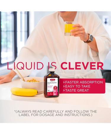 Wampole Multivitamins Liquid Adults Daily Intake Fast Liquid Absorption 350 ml (Pack of 2) - Buy Online on GoSupps.com
