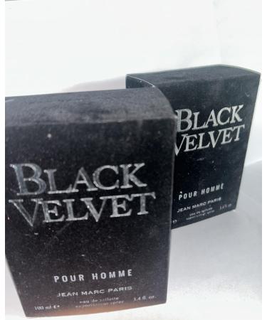 Black Velvet Pour Homme Eau de Toilette Spray 100ml/3.4oz (pack of 2)