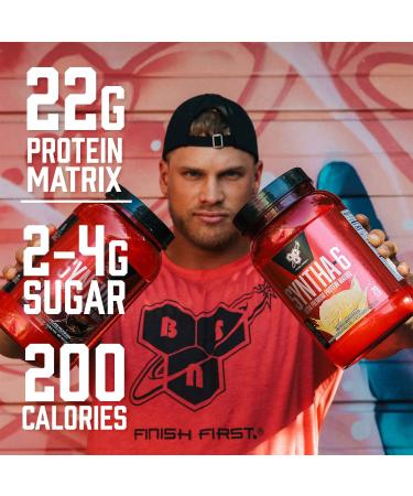 BSN Syntha-6 Ultra Premium Strawberry Milkshake Protein Powder 2.91 lbs | Best Muscle Recovery - Buy Online on GoSupps.com