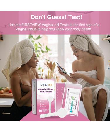Vaginal pH Test Strips 10pcs Feminine Health Kits for pH Balance & Vaginal Infections | International Shipping Available - Buy Online on GoSupps.com