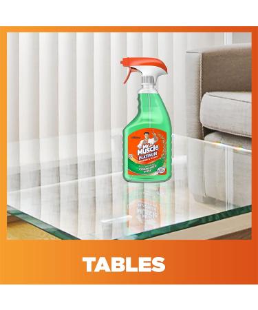 Mr Muscle Platinum Window & Glass Cleaner Spray 750ml - 1 Pack - Buy Online on GoSupps.com