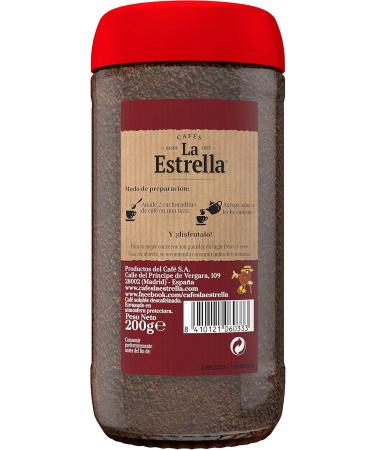  LA ESTRELLA LA ESTRELLA - Instant Decaffeinated Coffee 200g 3-pack  - Buy Online on GoSupps.com