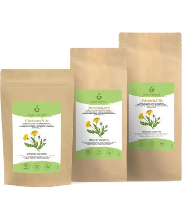  IDDA Herbal IDDA Herbal Dandelion Tea 500g Dried and Cut Leaves for Infusions Dandelion Tea - Buy Online on GoSupps.com