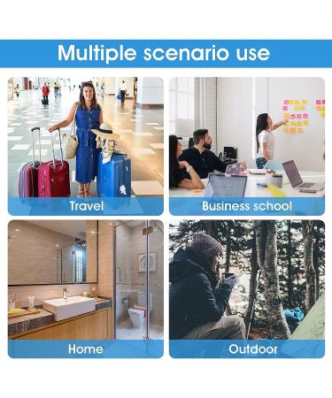 ASTER 20-Piece Travel Toothbrush Head Covers - Portable Caps for Home, Travel, Camping & School - Buy Online on GoSupps.com