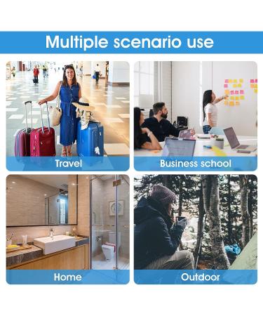 Buy Aster 20-Piece Toothbrush Covers - Portable Travel Caps in 5 Colors for Home Camping & School - International Shipping Available - Buy Online on GoSupps.com