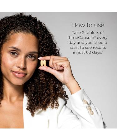 Hush & Hush TimeCapsule Multivitamin Women's Multivitamin Men's Multivitamin Clean Nutraceuticals Supplements That Contains Hyaluronic Acid Vitamin C Zinc Vitamin B12 Vitamin E - 60 Tablets - Buy Online on GoSupps.com