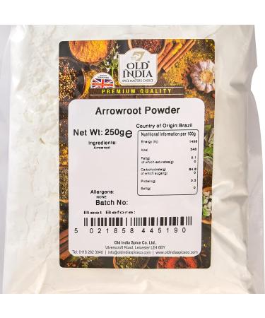 Old India Arrowroot Powder 250g - Natural Gluten-Free Thickening Agent - Buy Online on GoSupps.com